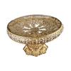 Elegant Glass Fruit Bowl with Pedestal Base for Desserts and Snacks