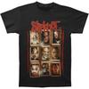 Men's Slipknot New Masks T-shirt Medium Black