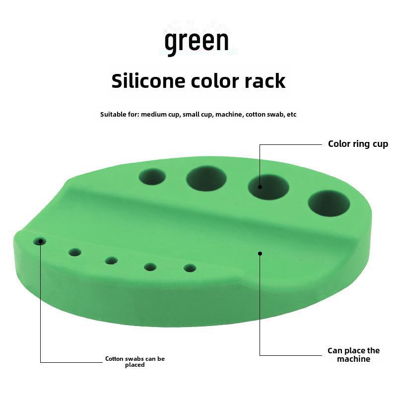 Large Semi-Permanent Tattoo Ring Cups & Eyelash Grafting Tool Set