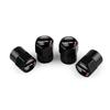 ATY1  Nissan Logo Car Wheel Tire Valve Caps Aluminum Dustproof Tyre Air Stem Covers For Nismo X-Trail Qashqai Teana Note Leaf Almera