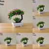 Colorful Welcoming Pine Home Decor Artificial Potted Simulation Bonsai Fake Plants Plastic Flowers