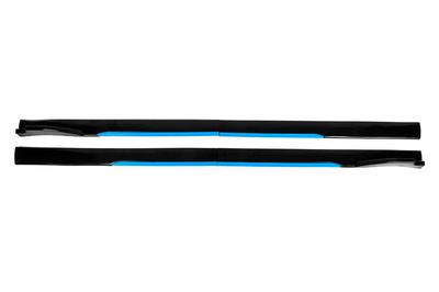 Universelle Seitenschwellerleisten Niken Blue (Abs) (4 Dinge)