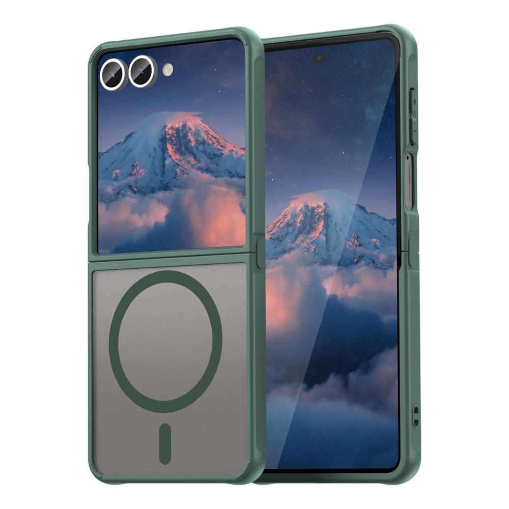 Z Flip7 Slim Matte For Magsafe Shockproof Case for For Samsung Galaxy Z Flip 7 PC TPU Hybrid Armor Magnetic Wireless Charging Cover