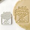 Flower Cookie Cutter Sunflower Rose Tulip Shape Biscuits Molds for Baking Fondant Pastry Biscuit Clay DIY Molds Gifts for Mother's Day Valentine's Day