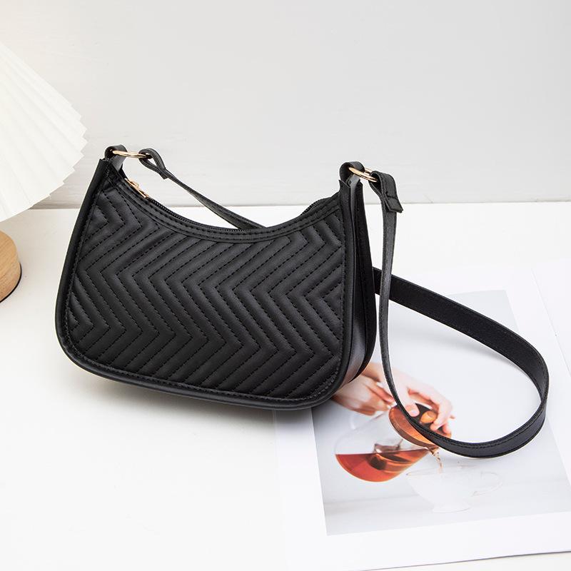 Small bag women's autumn and winter trend shoulder bag simple fashion messenger bag underarm women's bag