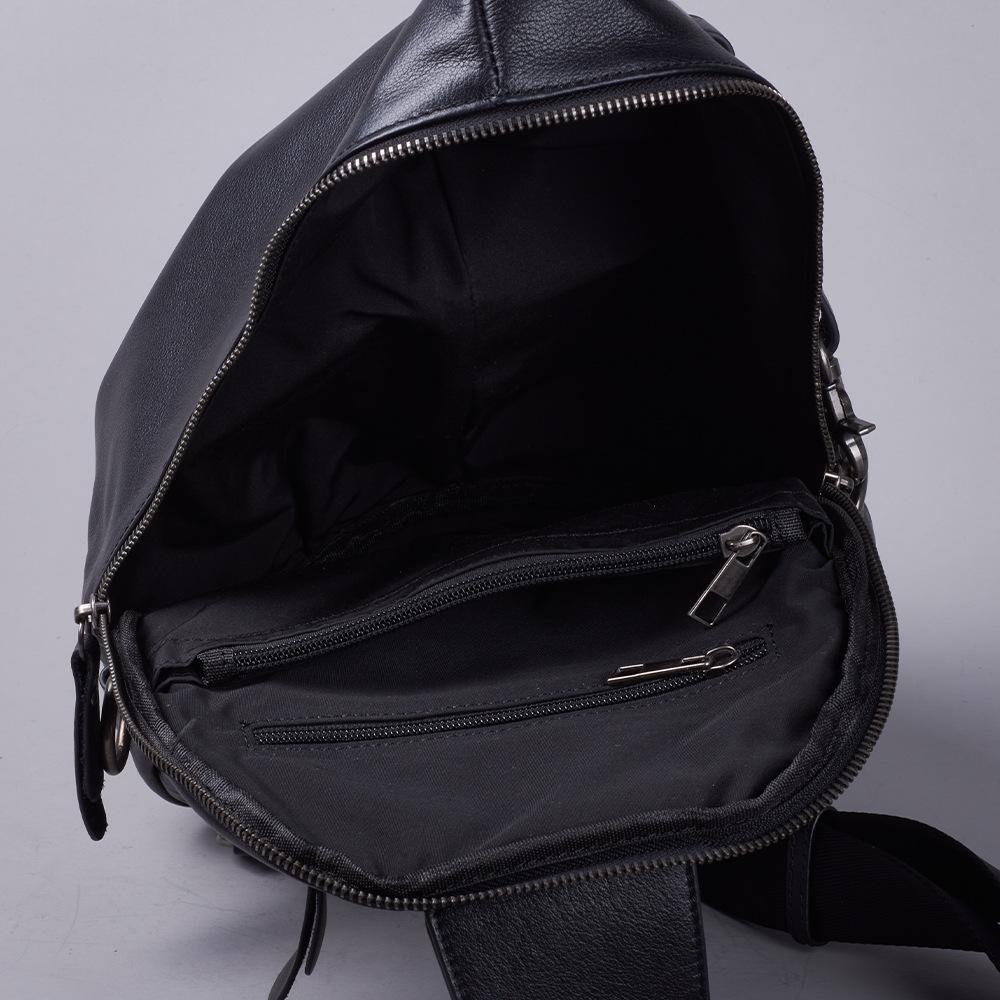Neue Echte Leder Brusttasche Erste Schicht Rindsleder Handgefertigt Retro Brustbeutel Herren Brusttasche