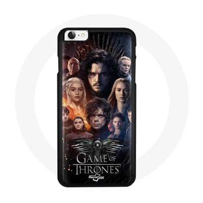 Case for Iphone 6 Game of Thrones Season 8 Game of Thrones Crew Poster Gray Eagle Logo