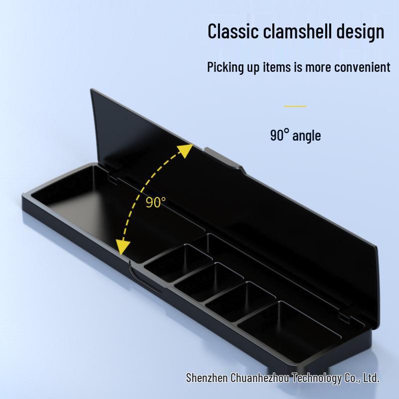 Women's 87-Key Mechanical Keyboard Wrist Rest & Desk Storage Box for Office Typing and Coding.