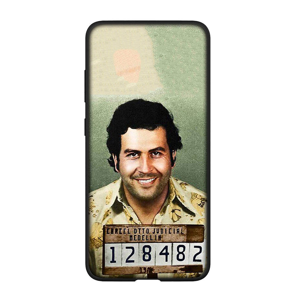Phone Case for Samsung Galaxy S25 S23 S22 S24 Ultra FE A05 A06 A15 A16 A36 A37 A35 A54 A55 A56 A57 A25 A26 A53 S8 A17 Money Narcos Pablo Escobar Cover