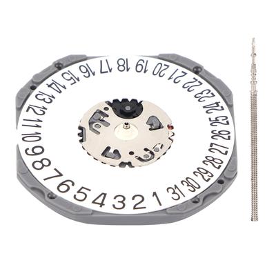 VJ52 Watch Movement Portable Replacement Calendar Movement Watch Repair Parts Accessory