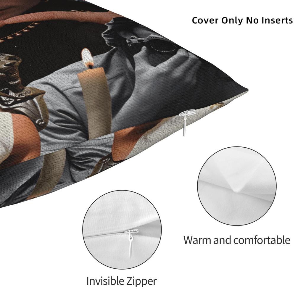 Jacob Elordi Pillow Cover  Comfy Cushion Cover Funny Pillow Case For Living Room Chair