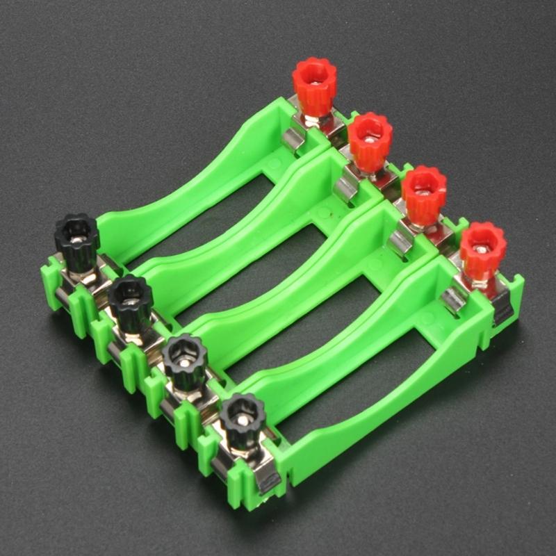 AA Battery Holder Battery Storage Box Plastic for Parallel Series Circuit PCB Projects AA Battery Case for Electrical