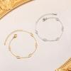 Fashionable Titanium Steel Pig Nose Bracelet Versatile Luxury Design Couple's Hand Chain Stylish Accessory for All Occasions