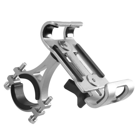 Aluminium Alloy 360 Degree Rotation Bike Motorcycle Handlebar Phone Holder Mount