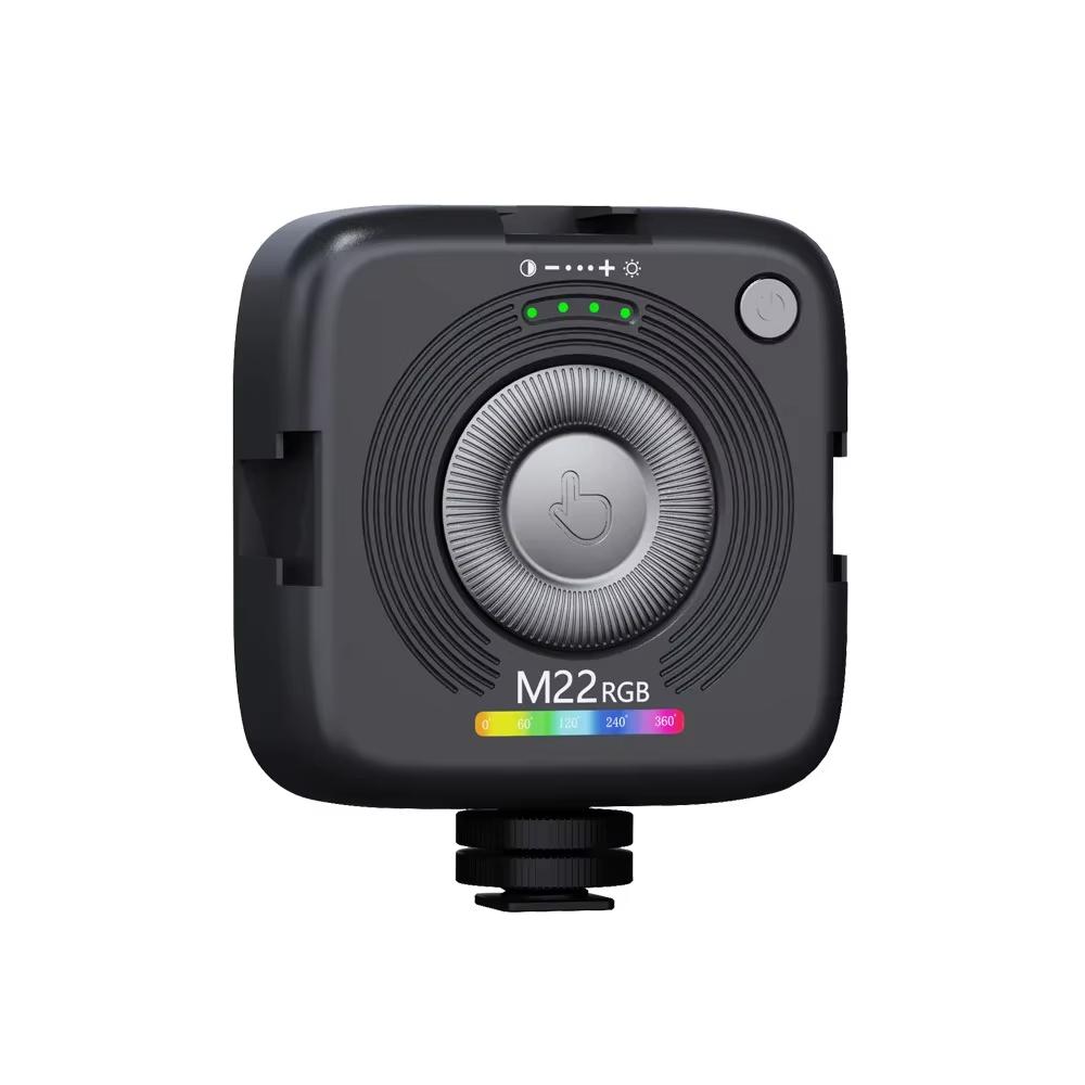 Mini Magnetic RGB Fill Light Portable Mobile Phone Holder Photography Pocket Light Live Broadcast SLR Selfie Vlog Photography