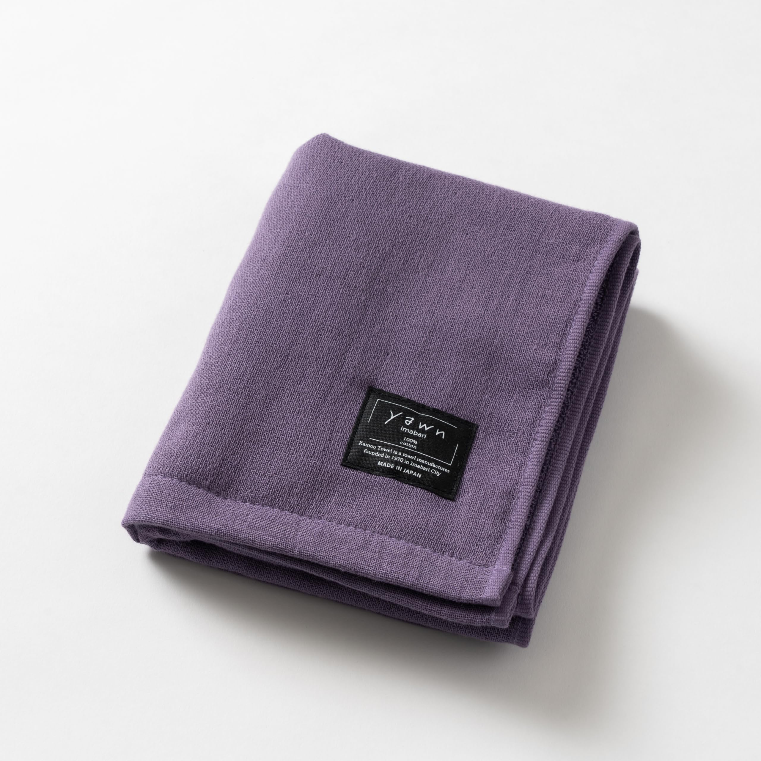

Imabari Towel, San Joaquin Cotton, Single-Sided Gauze Face Towel, with Tag, yawn, High-Quality, Made in Japan, Plain, Imabari, Yoga, Gym, Bath, Spa