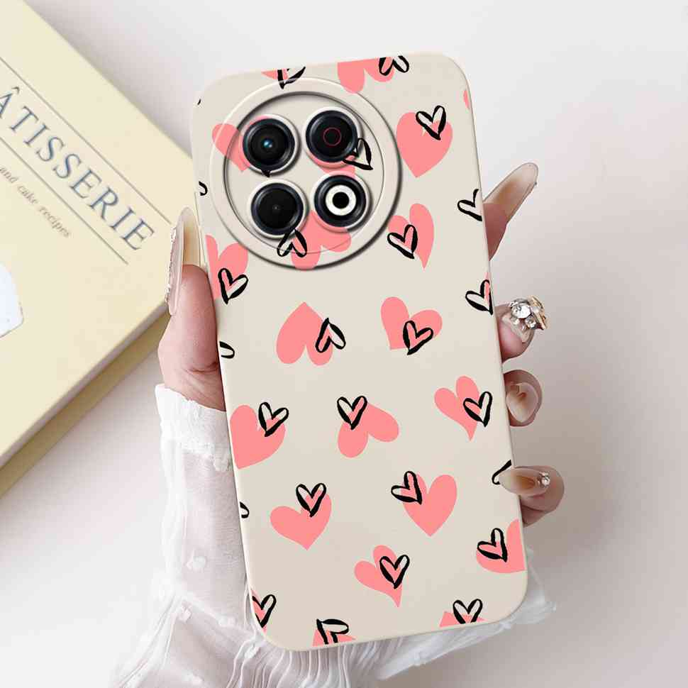 For Tecno Spark 30 Pro 4G 6.78" Case Cartoon Bunny Fashion Girl Soft Silicone Cover For Tecno Spark 30Pro KL7 Protective Cases