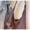 Retro Tragetasche im koreanischen Stil - Herbst/Winter Große Kapazität Vielseitige Schultertasche