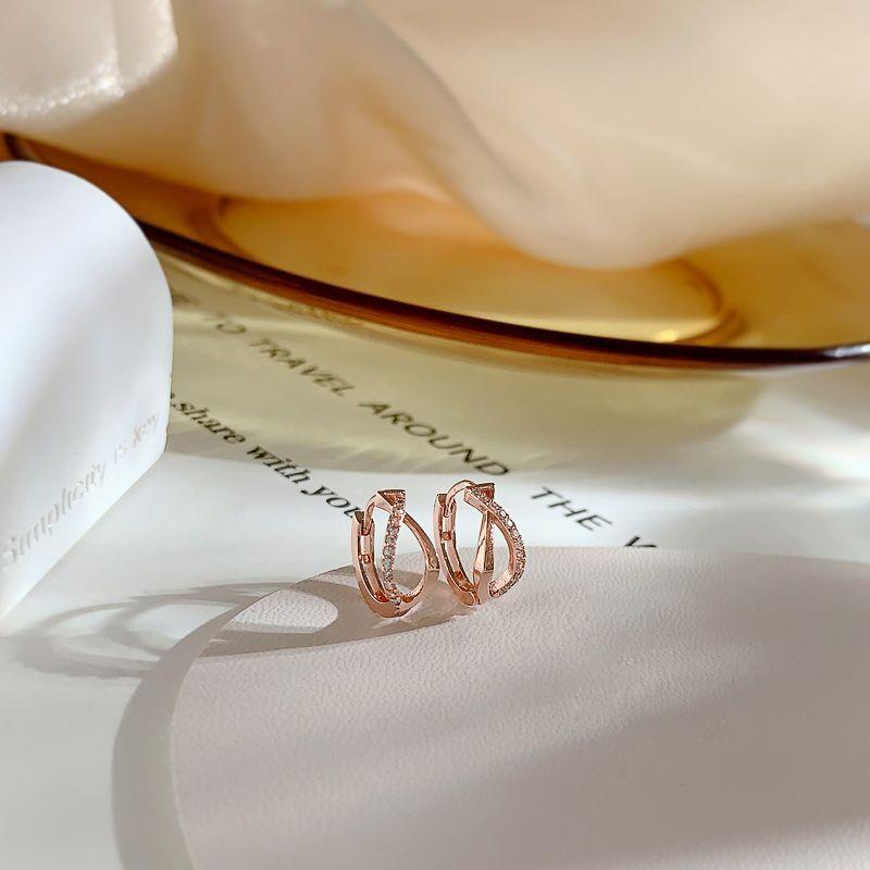 

Best Selling Fancy Anti-Allergy Elegant Women s Colored Gold Earrings