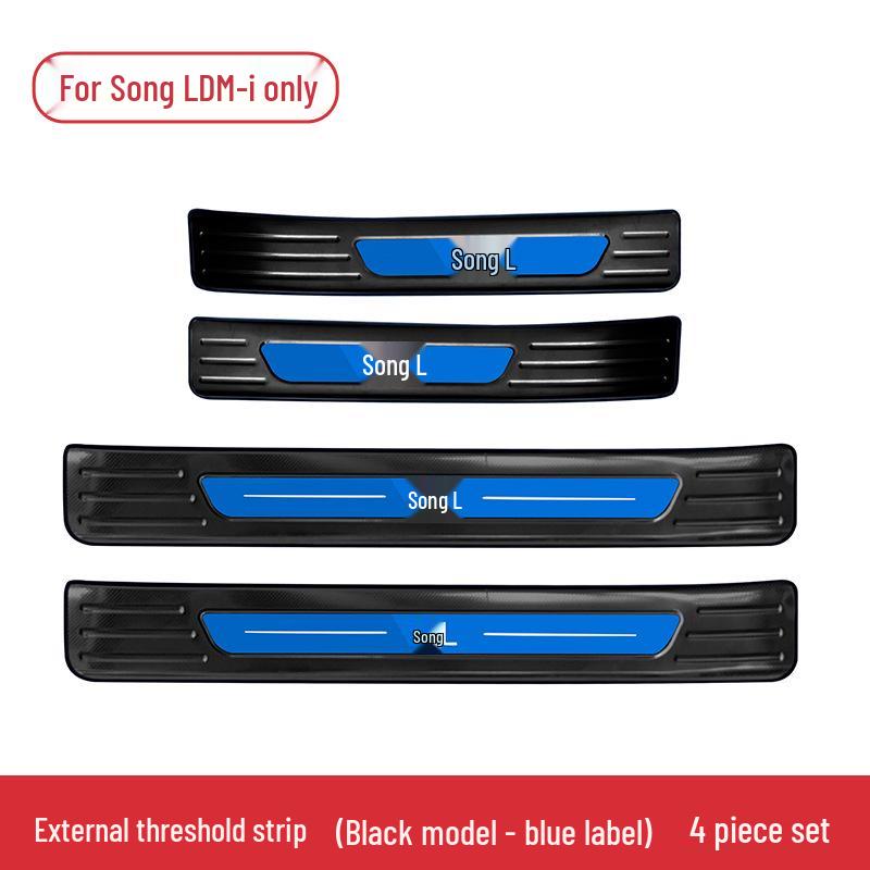 BYD Song L DMi Stainless Steel Door Sill & Trunk Protector Accessories