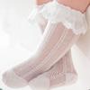 Summer New Baby Socks Cute Lace Flower Thin Mesh Soft Cotton 0-12 Months Newborn Baby Girl Socks