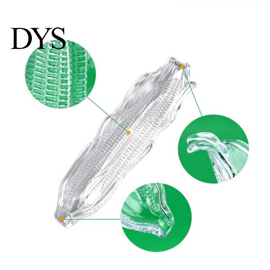 Vegetable Corn Trays Anti-scalding Wear-resistant Plastic Dishes Cob Dinnerware Sets for Family Preservation
