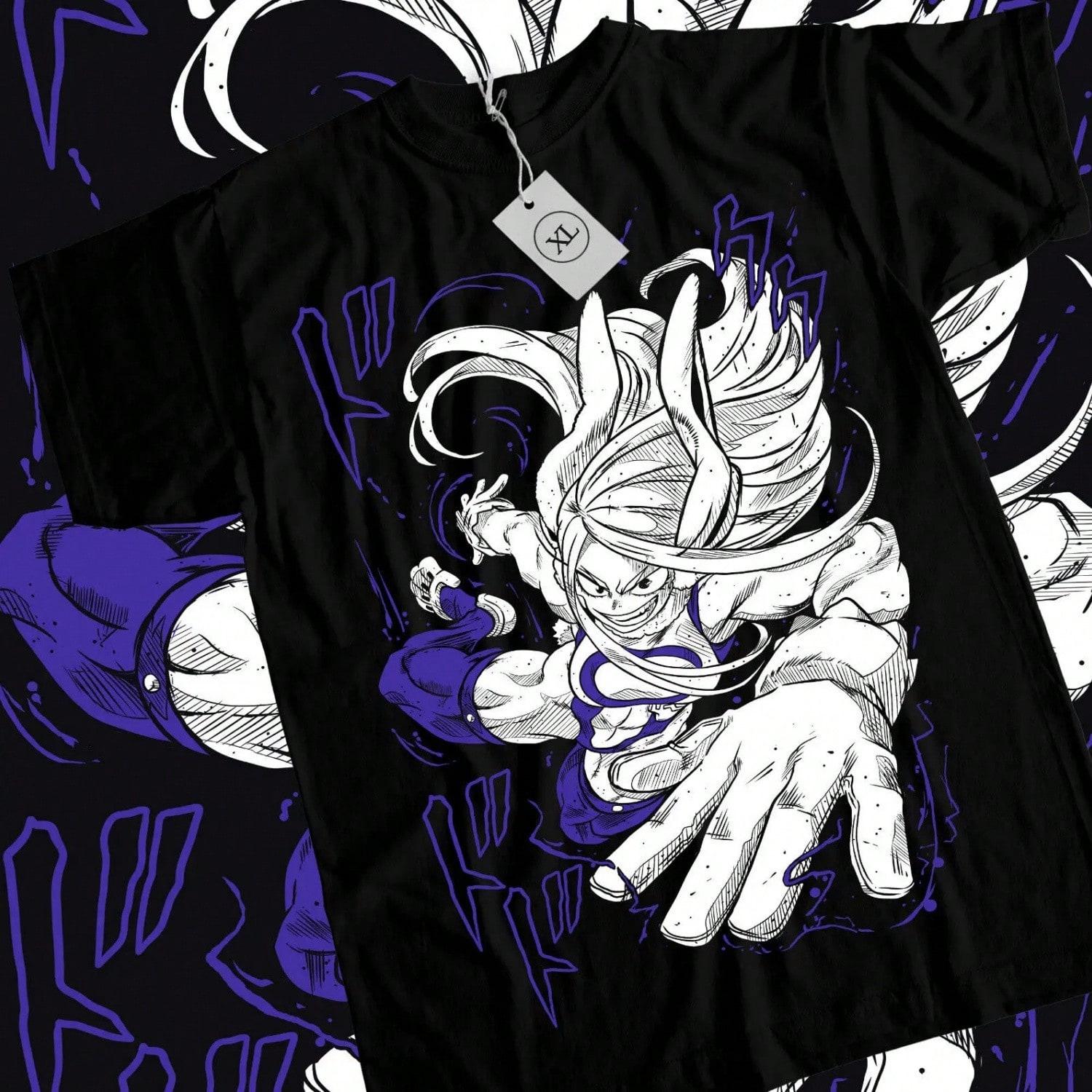 Rabbit Hero T-Shirt Boku Hero Mirko Rumi Usagiyama Anime Girl All Size S разноцветный