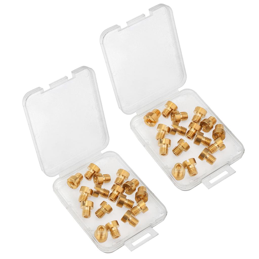 16pcs 5mm Carburetor Main Jet Kit Fit for Mikuni Vm22 Vm24 Vm26 / 125cc 150cc 200cc 250cc / Dirt Bike Pit Bike ATV