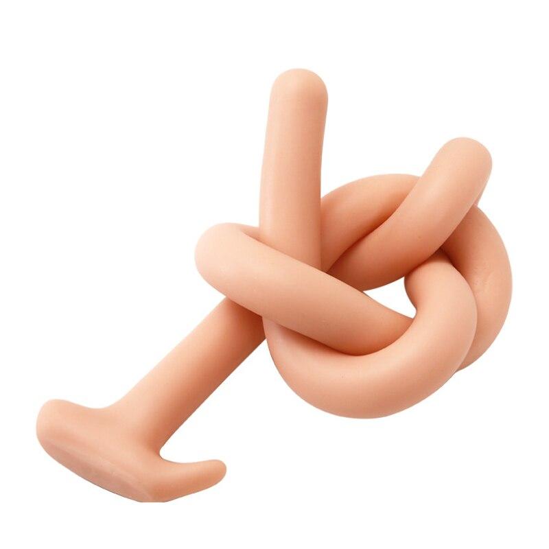 100cm Extra Long Anal Strip Sex Toys Huge Dildo for Anal Anal Plug Soft Silicone Adult Toys Big Black Fisting BDSM  Game