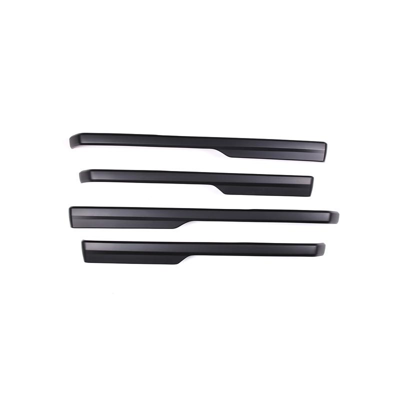 For Toyota Tundra 2014-2021 ABS Car Inner Door Armrest Lower Trim Decorative Stickers Car Interior Accessories