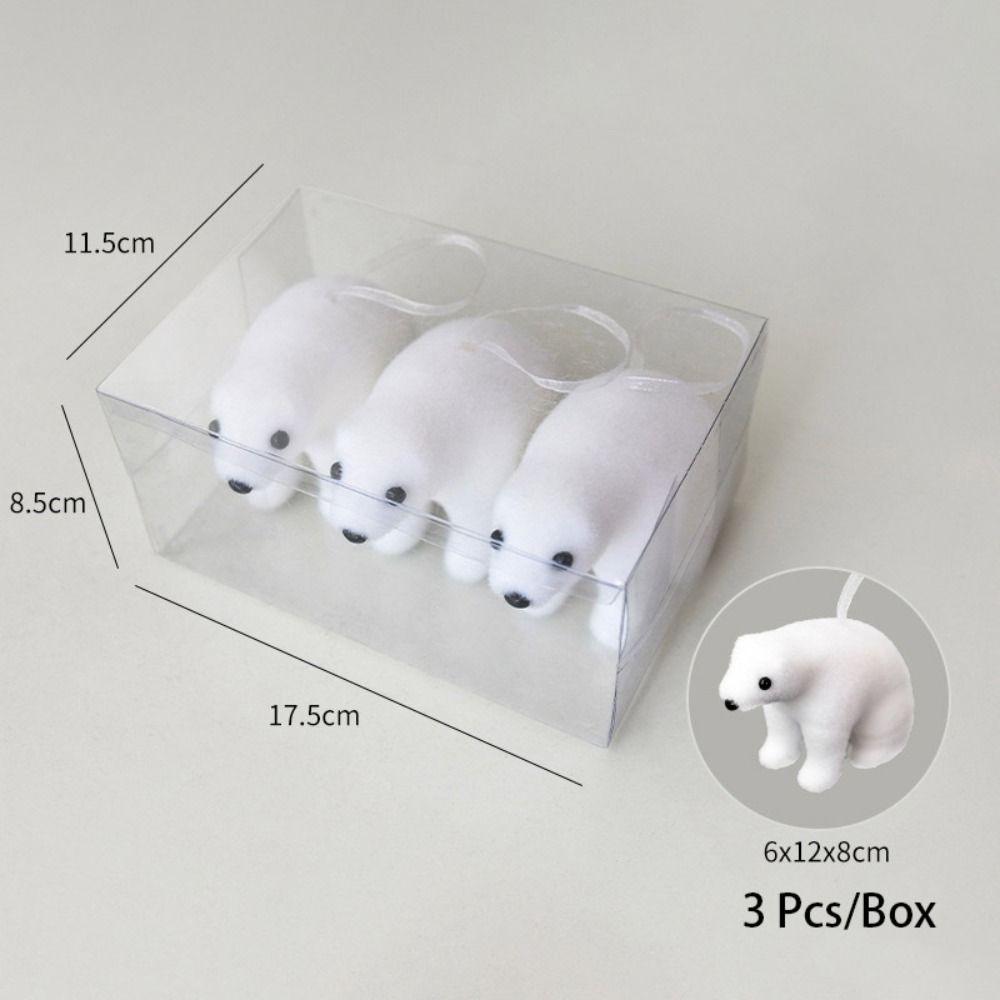 Bear Christmas Tree Ornaments Foam Hanging Ornament Christmas Pendants  Christmas Decorations