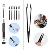 Three-Prong Watch Case Opener Tool Set for Repair & Battery Replacement