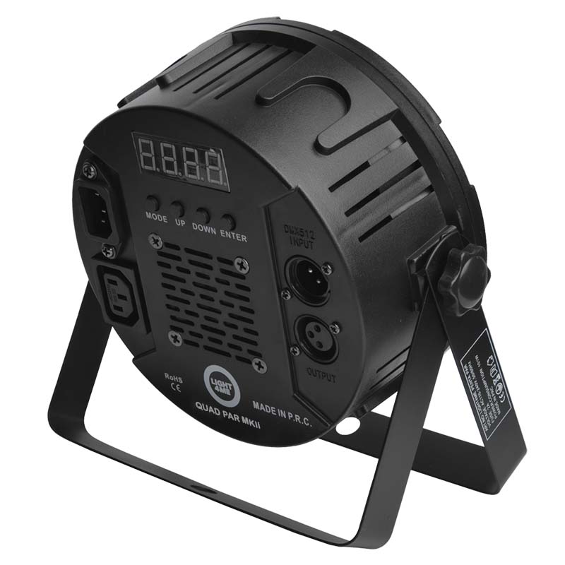 Light4Me Quad Par 8X10W Mkii Rgbw Led Slim Płaski