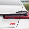 2pcs  3D Metal ABT Car Sticker Car Rear Trunk Letter Logo Badge For A4 A3 A5 A7 A7 Q3 Q7 Q5 TT RS6 RS3 Accessories