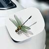 Car Dragonfly Decal 5 Pieces Waterproof Realistic Adhesive Dragonfly Sticker Wall Laptop Truck Animal Decal For Bumper Door
