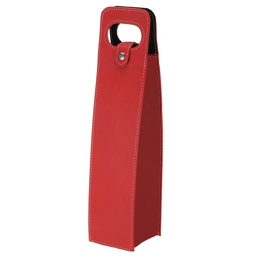 1/2pcs Wine Gift Bag Wine Bag Reusable Leather Wine Tote Carrier Wine Bottles Portable Champagne Gift Bags for Party Wedding