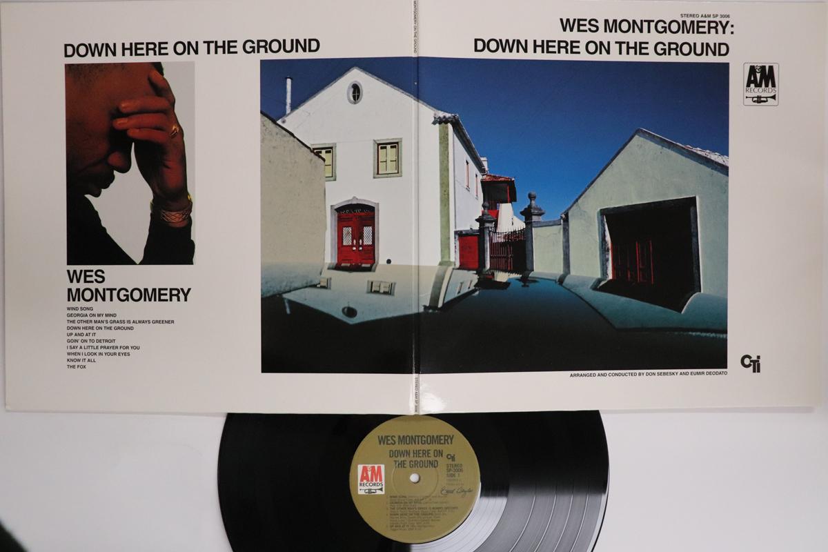 

LP Record WES MONTGOMERY Down Here On The Ground 180g SP3006 AM 2002 Germany Jazz Used