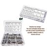 176pcs Stainless Steel M6, M8, M10 Bolts and Nuts Set with Washers - Heavy Duty Industrial Fasteners