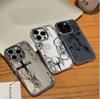 Cool Dark Gothic Cross Mark Case For Honor 90 200 Lite MAGIC 7Lite X9C X8B X7A X8A X6A X9D Huawei Y9 Prime 2019 P30 Lite Soft