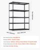 Storage Shelves 5 Tier Adjustable Heavy Duty Garage Shelving Unit 3000 lbs