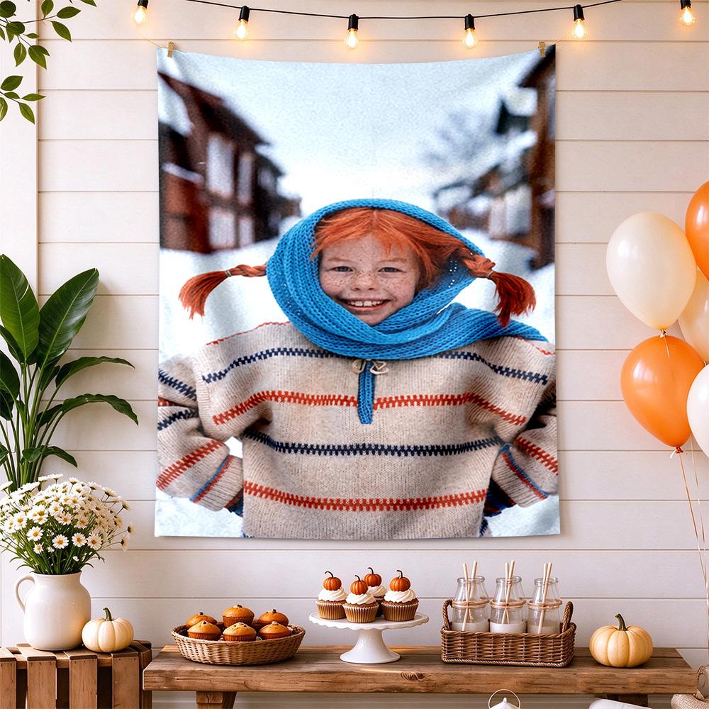 Pippi Handwoven Tapestry Psychedelic Art Perfect For Reading Corner Bedroom Dorm Wall Yearround Exotic Pattern Gift For New Home