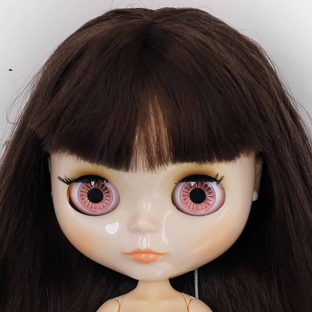 12 Inch Doll Only, BJD Practice Doll 4 Color Eye Change Hand Exchange, Festival Girl Gift 6+ (0222)