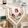 Modern Simple Embroidered Table Runner Kitchen Tablecloth Coffee Table Flag Decoration