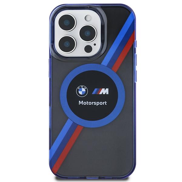 BMW Bmhmp16L23Htpuk Iphone 16 Pro 6.3   Black Hardcase Motorsport Iml Circle Magsafe