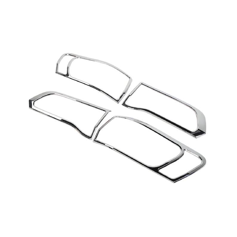 2PCS Car Rear Tail Light Lamp Guard Cover Bezel for Jeep Grand Cherokee 2014 2015 2016 2017 2018 2019 2020 Exterior Accessories