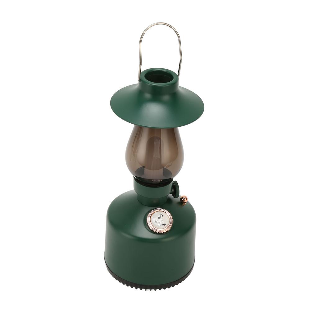 Bluetooth Speaker Lamp Retro Dimmable Candlelight Ambient Lighting Effect Bedside Lamp with Bluetooth Speaker for Home