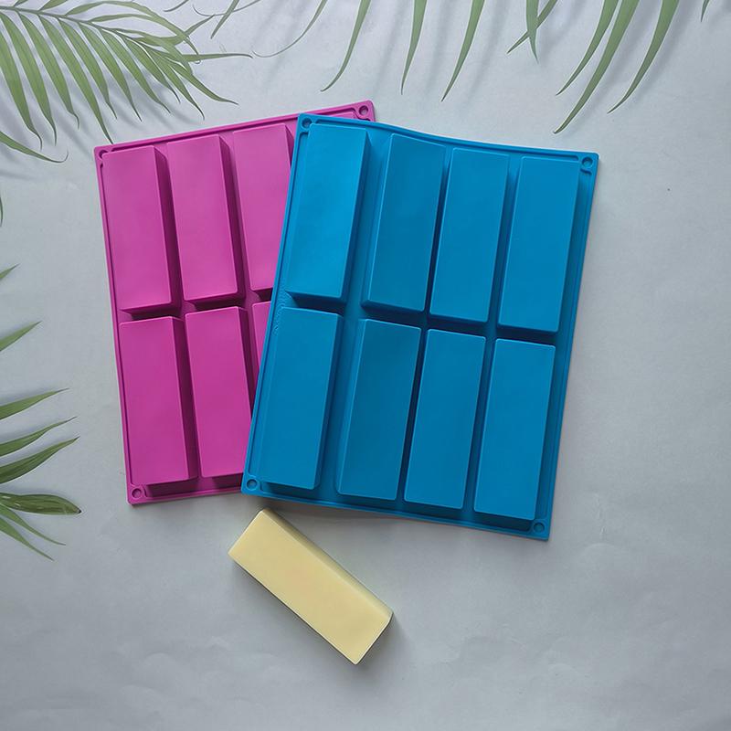 8 Cavity Cake Mold Sugarcraft Bread Fondant Cake Baking Mold Mini Fancy Cake Pan Silicone Mould Diy Baking Tools