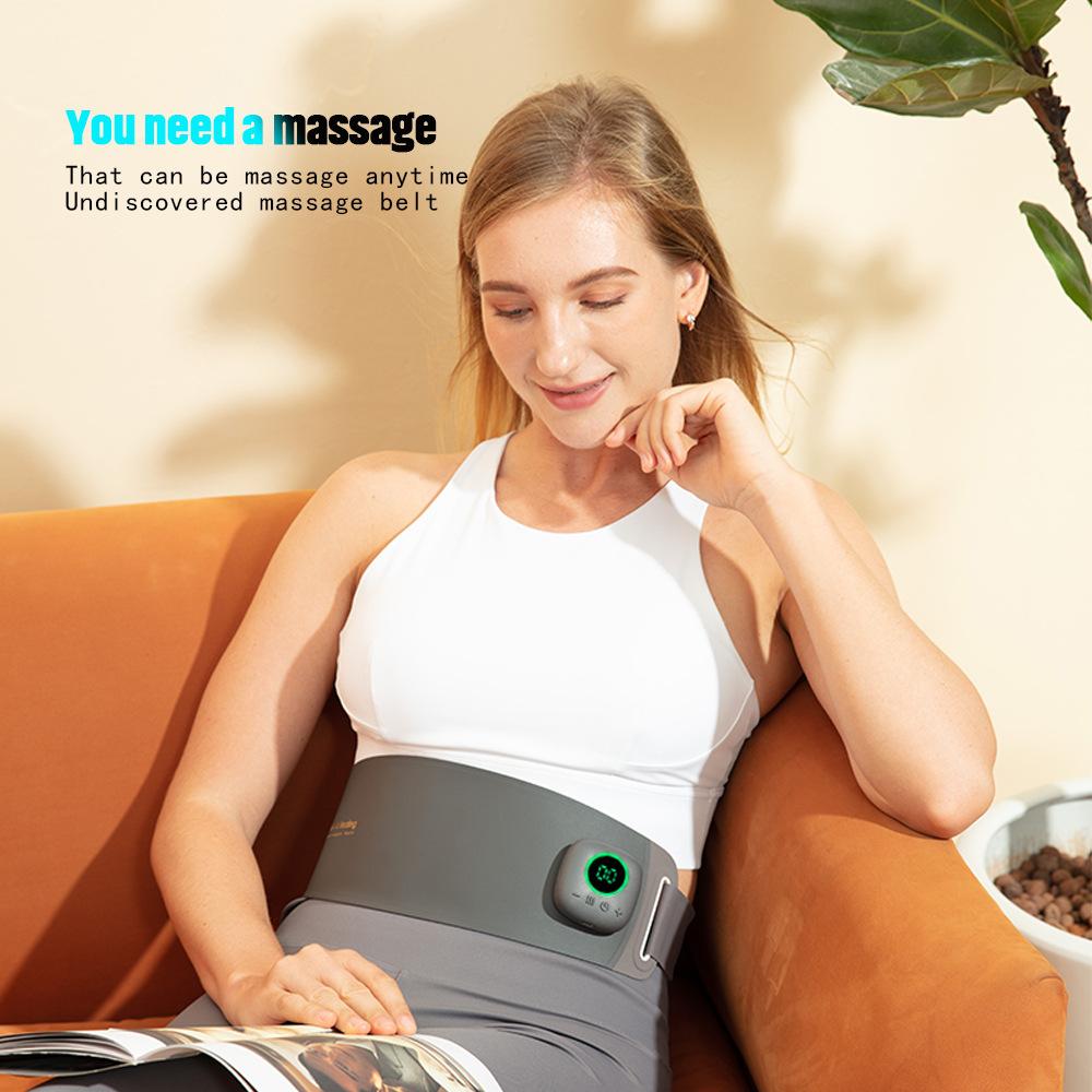 Smart Charging Uterus Warming Belt Menstrual Heating Massage Menstrual Pain Relief Belt Office Portable Abdominal Massage Machine