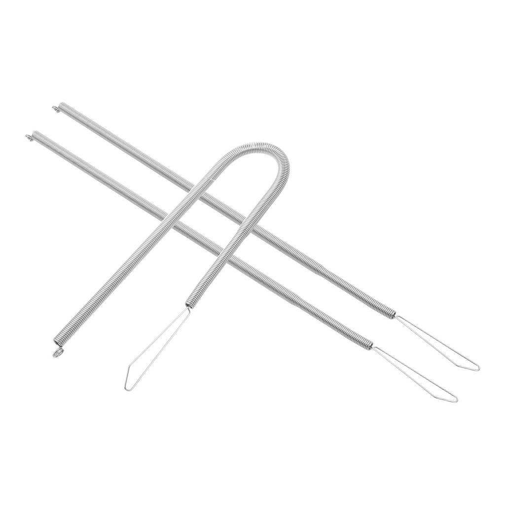 3Pcs Automatic Door Return Spring Stainless Steel Tension Spring Hook End Heavy Duty Self Closing Door Hardware for Interior