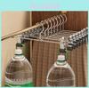 Modern Stainless Steel Pants Hanger With Nonslip Clamps For Home Clothes Organization